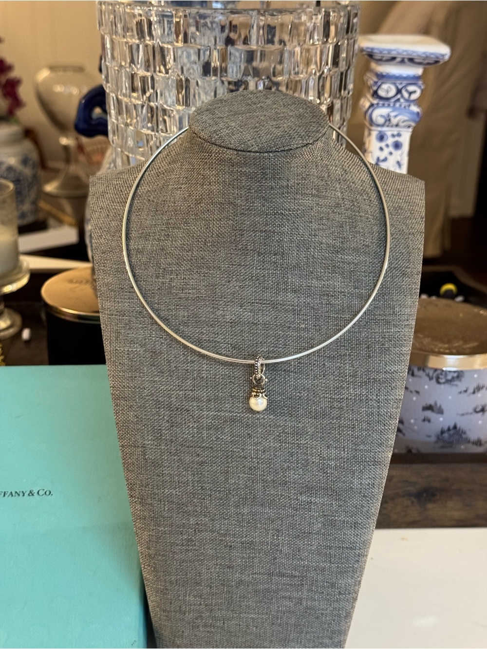 🤍🩶 BARBARA BIXBY STERLING SILVER /18K GOLD AND PEARL ENHANCEMENT!